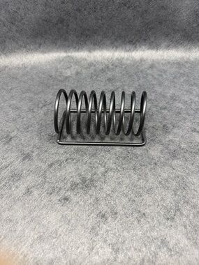 Modern Black Spiral Napkin/file Holder